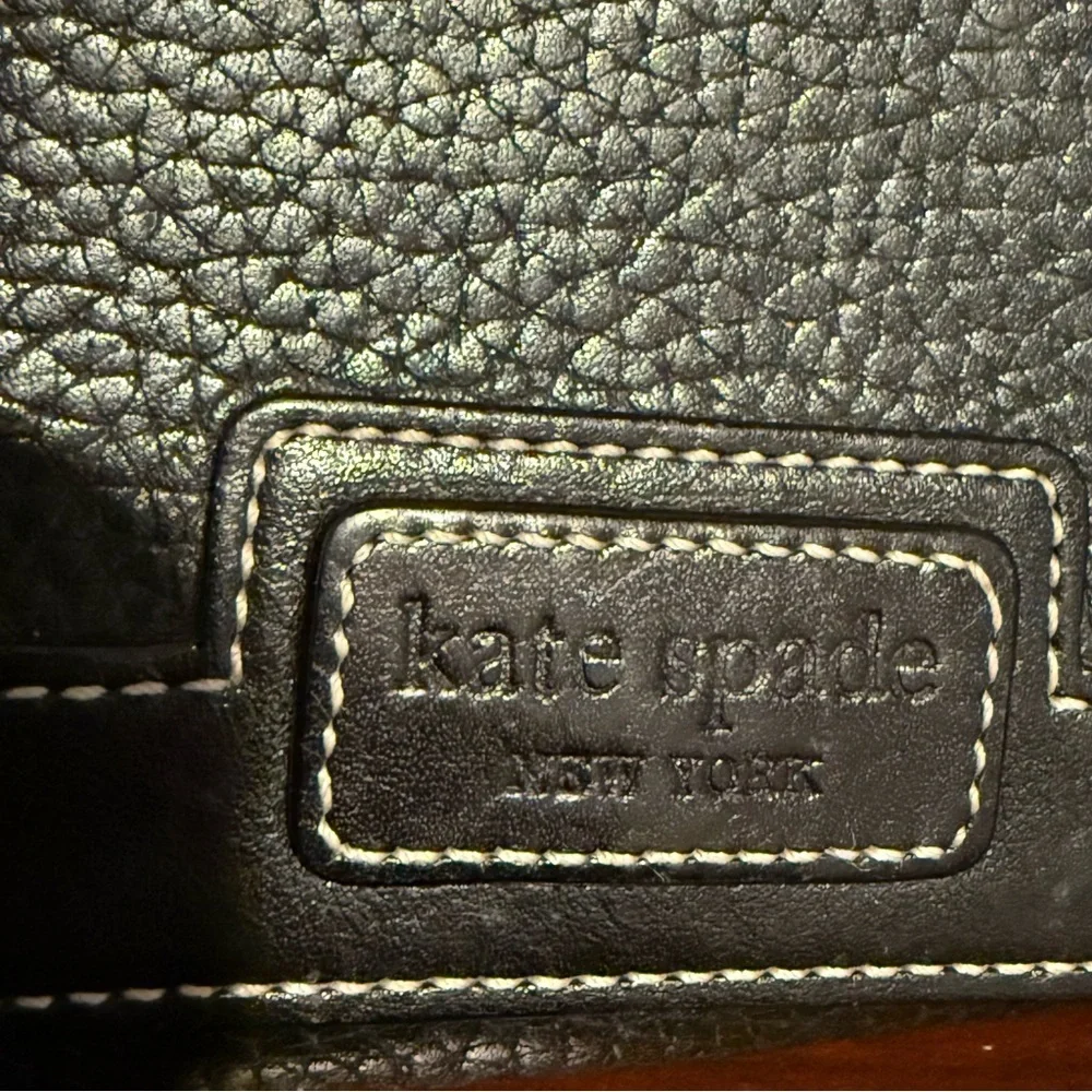 Kate Spade‎ black Andover Posey Leather Wallet
